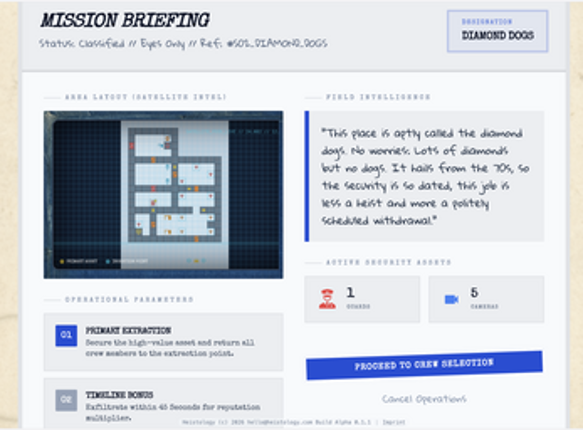 Heistology screenshot