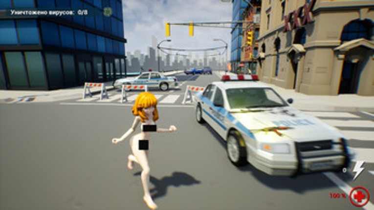 Hentai vs Virus screenshot