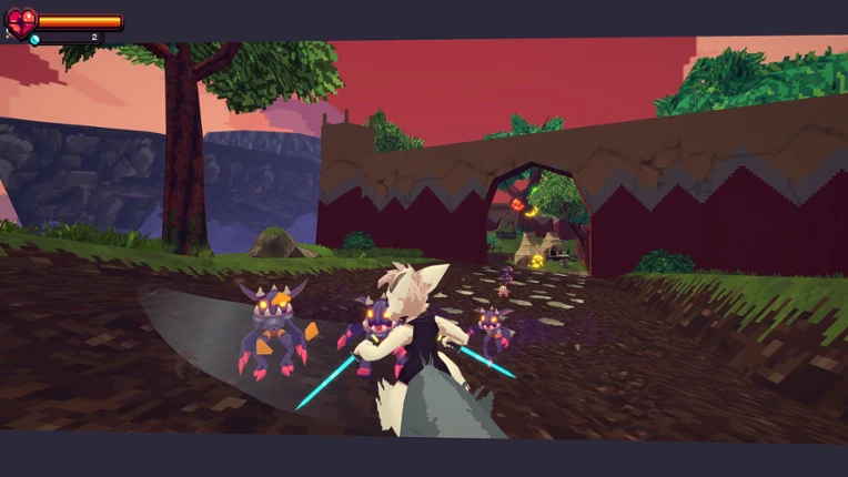 Inukari 3D - Shattered World screenshot