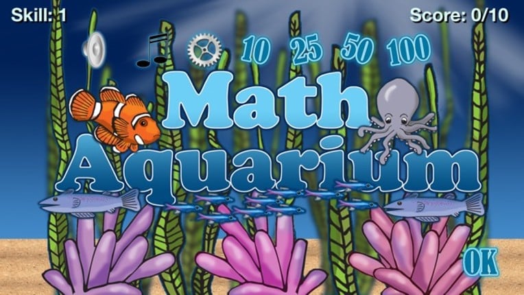 Math Aquarium screenshot