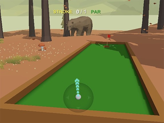 Mini Golf 3D Bear OutDoor Game Image