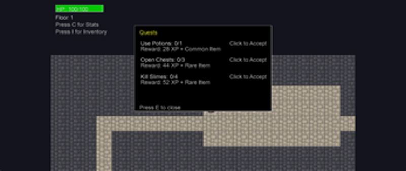 NextDungeon screenshot