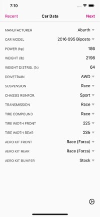 QuickTune H4 screenshot