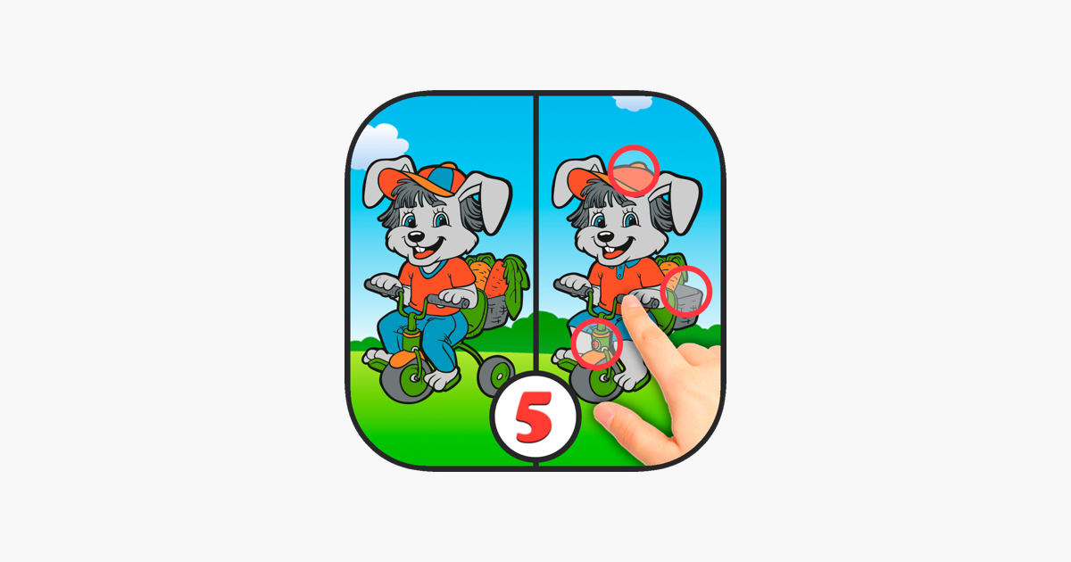 Games like Spot the differences book