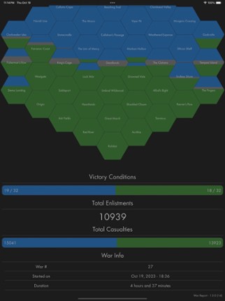 War Report for Foxhole screenshot