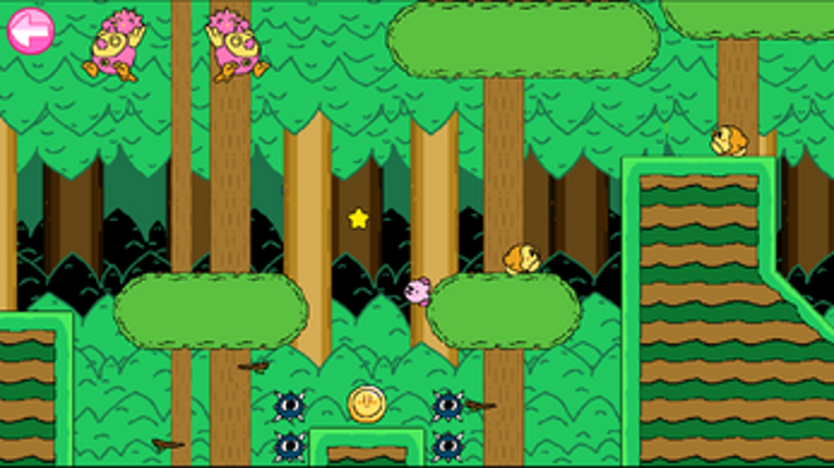 Aim! Kirby's Spring Shot screenshot