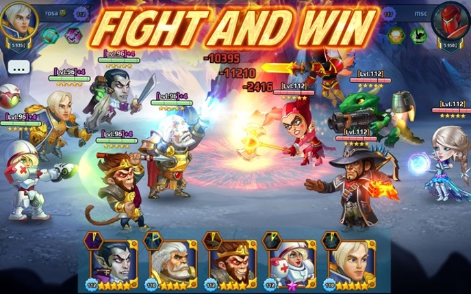 Battle Arena: Crush 'Em & Raid screenshot