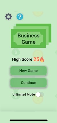 Business Game screenshot