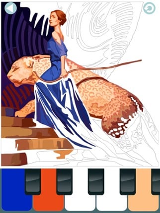 Color by Music paint by number Image