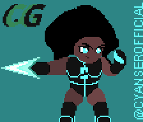 Cyanser: Lightspeed Superhero screenshot