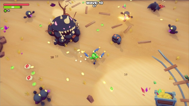 Dino-Ducks Mayhem screenshot