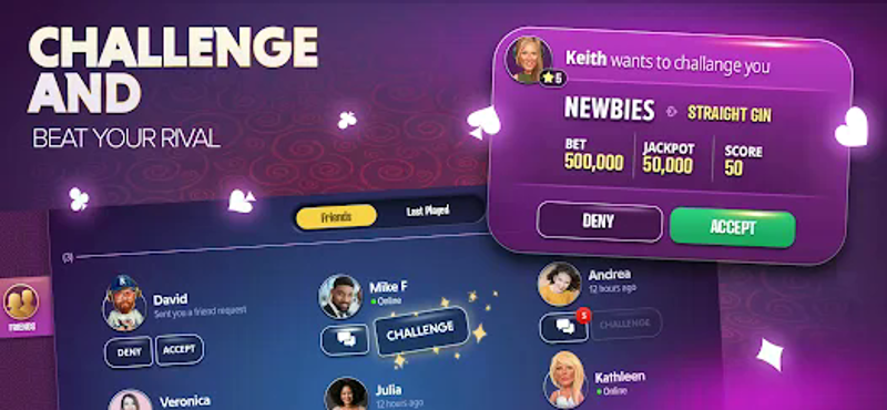 Gin Rummy Extra - Online Rummy screenshot