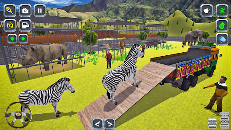 Real Animal Cargo Truck Game screenshot