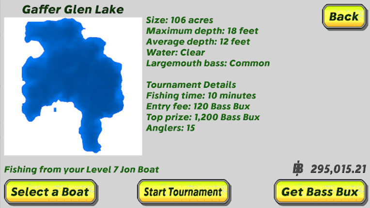 Bass Tourney Challenger screenshot