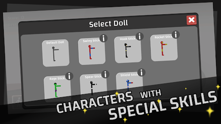 Ragdoll Hero Dismounting Fly Image