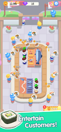 Idle Sushi House screenshot