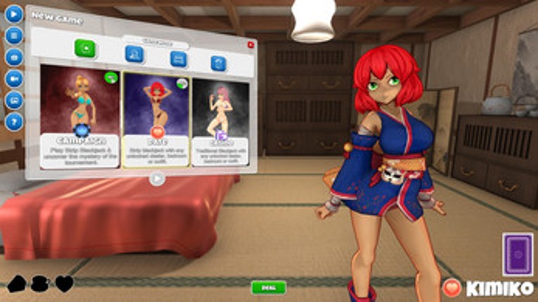Bedroom Blackjack screenshot