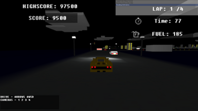 RETRO CUBE RACING screenshot