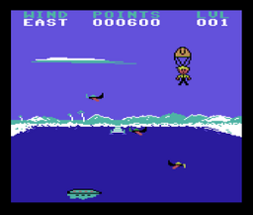 Umi Paratrooper (C64) Image