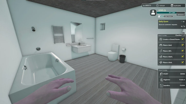 Hotel Owner Simulator screenshot