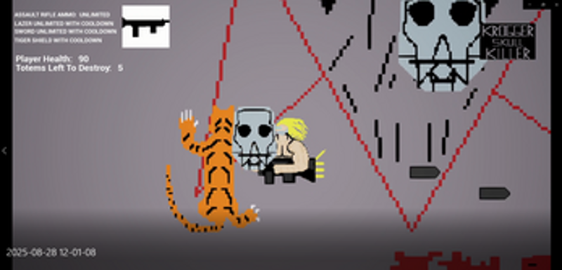 Krogger Skull Killer screenshot