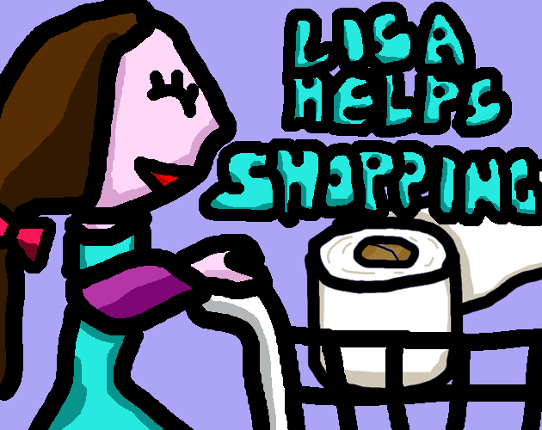 Lisa Helps Shopping Game Cover