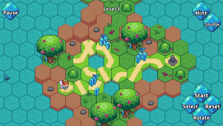 Mystic Pathways: Crystal Quest () screenshot