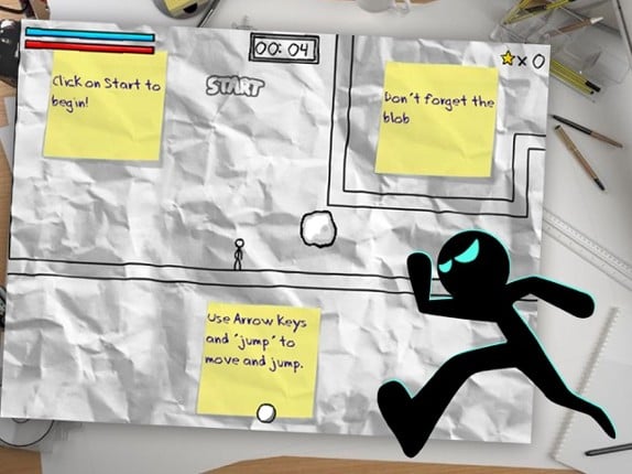 Sketchman Doodle Run screenshot