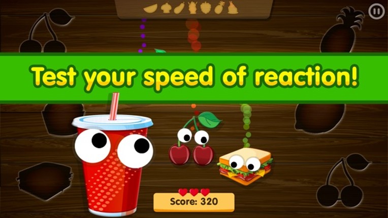 Smart Baby Shapes FOOD: Fun Jigsaw Puzzles and Learning Games for toddlers & little kids screenshot