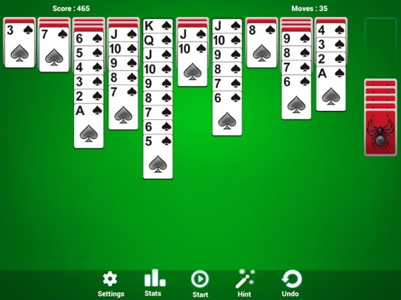Spider Solitaire Classic fun Image