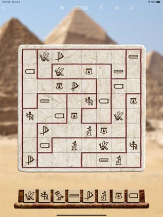 Sudoku Wiz: Hieroglyphics screenshot