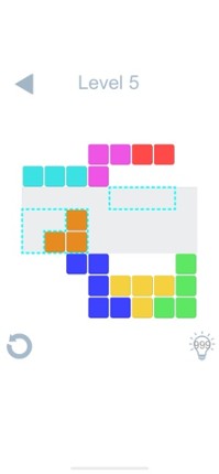 Tangram Zen - puzzle game screenshot