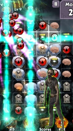 Zombie Mania Halloween World - Free puzzle games for trick or treat screenshot