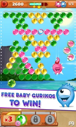 Bubble Guriko screenshot