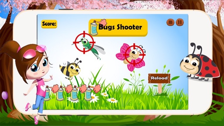 Bugs Halloween: Shooter Monsters Games For Kids screenshot