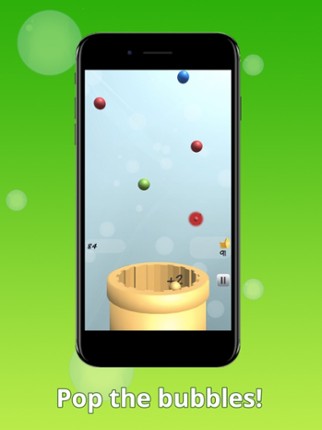 Color Bubble Pop 3D Image