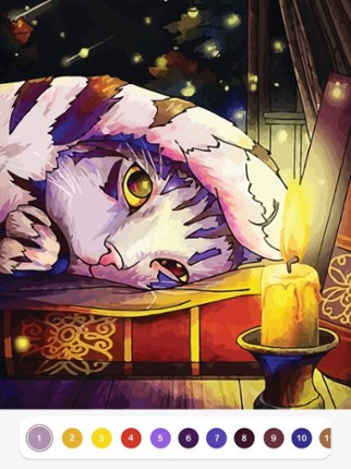 Coloring Art - Paint by number screenshot