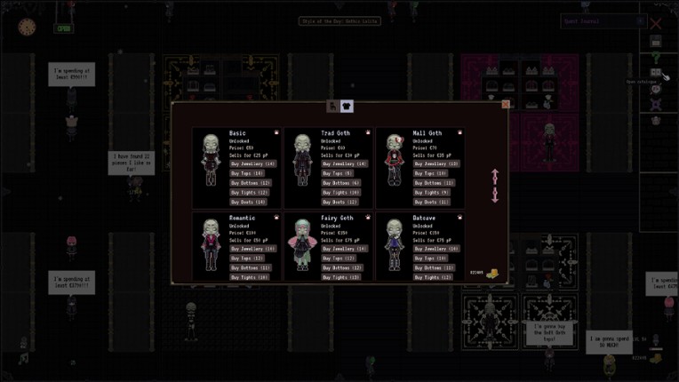 Crow's Curated Closet - Shop Simulator screenshot