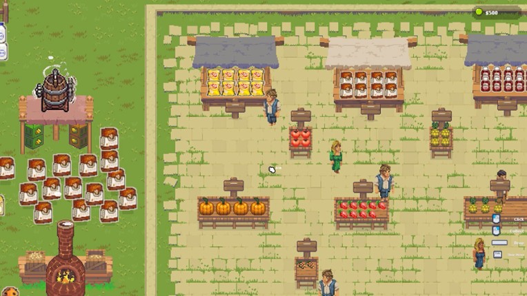 Farming & Supermarket: Clicker Image