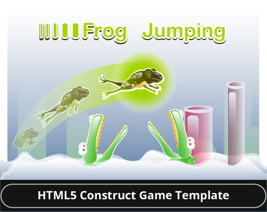 Frog Jumping Image