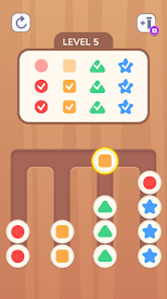 Color Shape Sort Puzzle Image