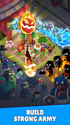 Flower vs zombie: City Defense Image