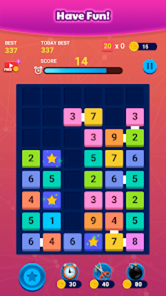 Merge Block: Number Merge Game screenshot