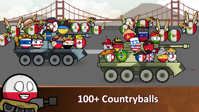 Countryballs - Zombie Attack screenshot