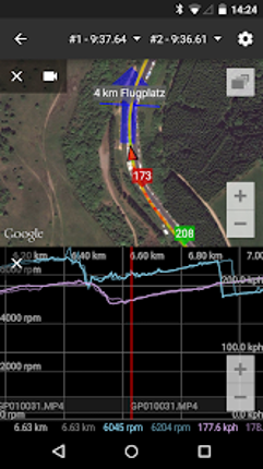 RaceChrono Pro screenshot