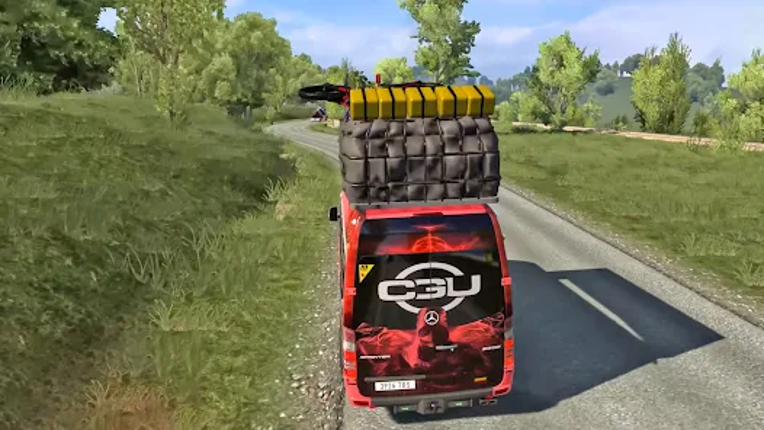 Dubai Van Simulator Van Games screenshot
