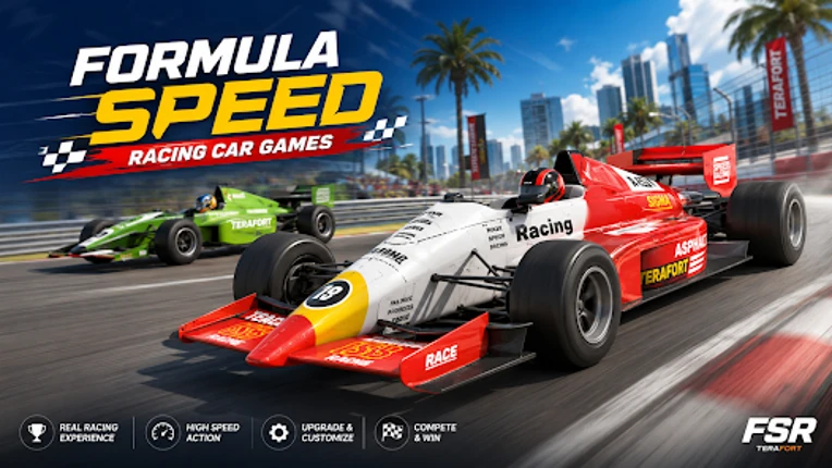 Formula Speed Racing Car Games screenshot