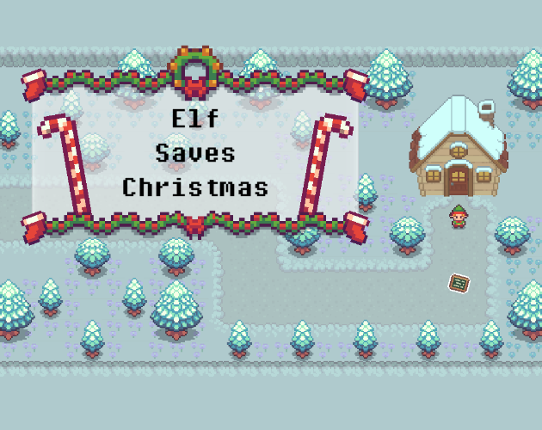 Elf Saves Christmas Game Cover