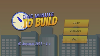 One Minute To Build Image