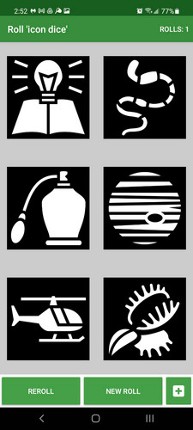 Story Icon Dice: A Set for the Custom Image Dice app Image